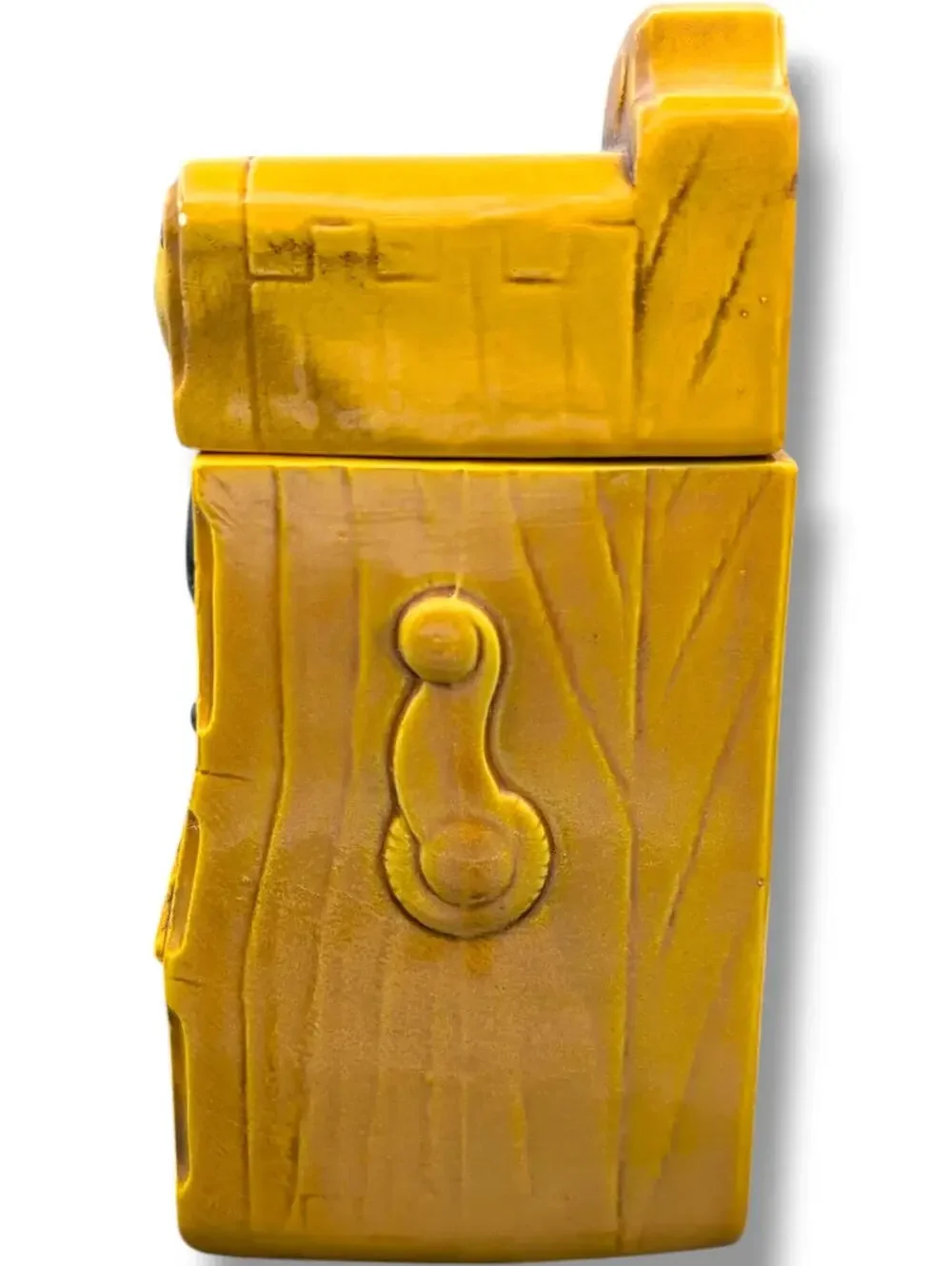 Vintage Cara Creations‎ 1979 Yellow Telephone Cookie Jar Ceramic Retro Japan